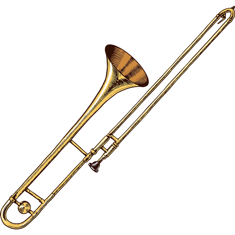Grafik Instrument: Posaune