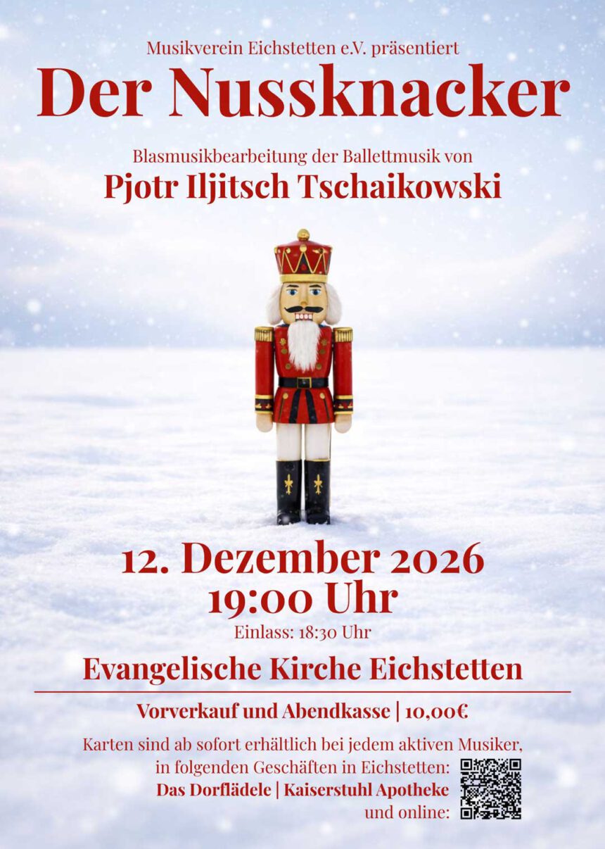 Nussknacker Konzert Flyer